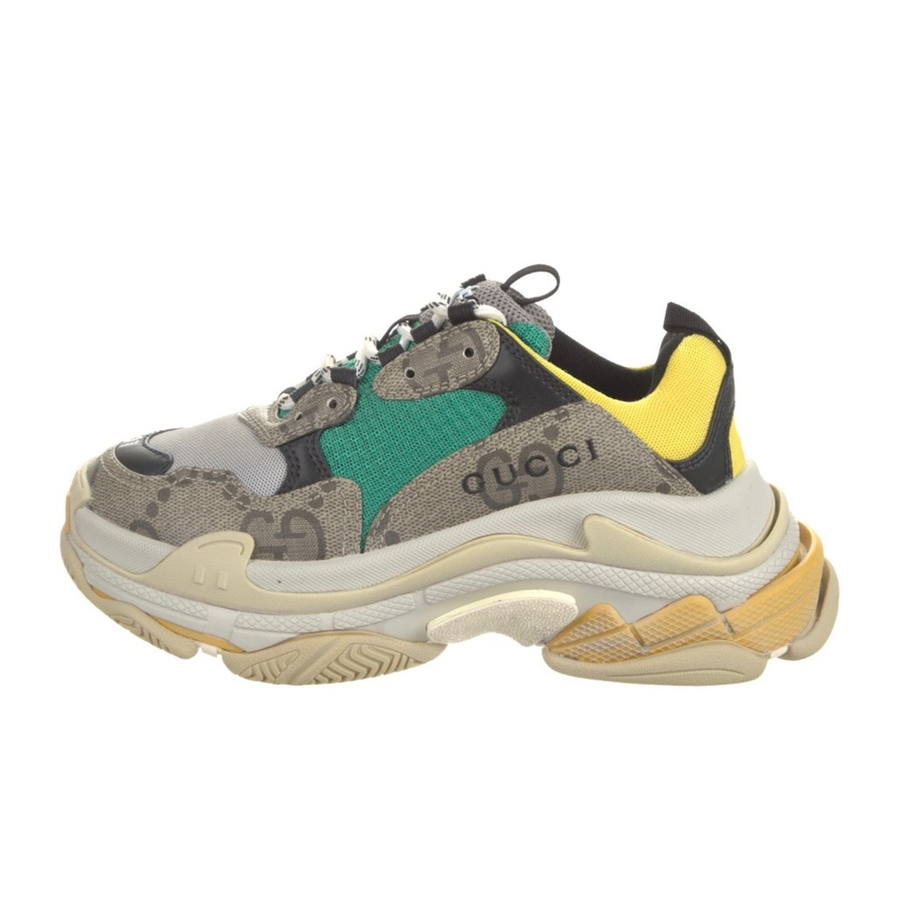 Gucci x Balenciaga Triple S 'The Hacker Project' Low Top Chunky Sneakers RARE